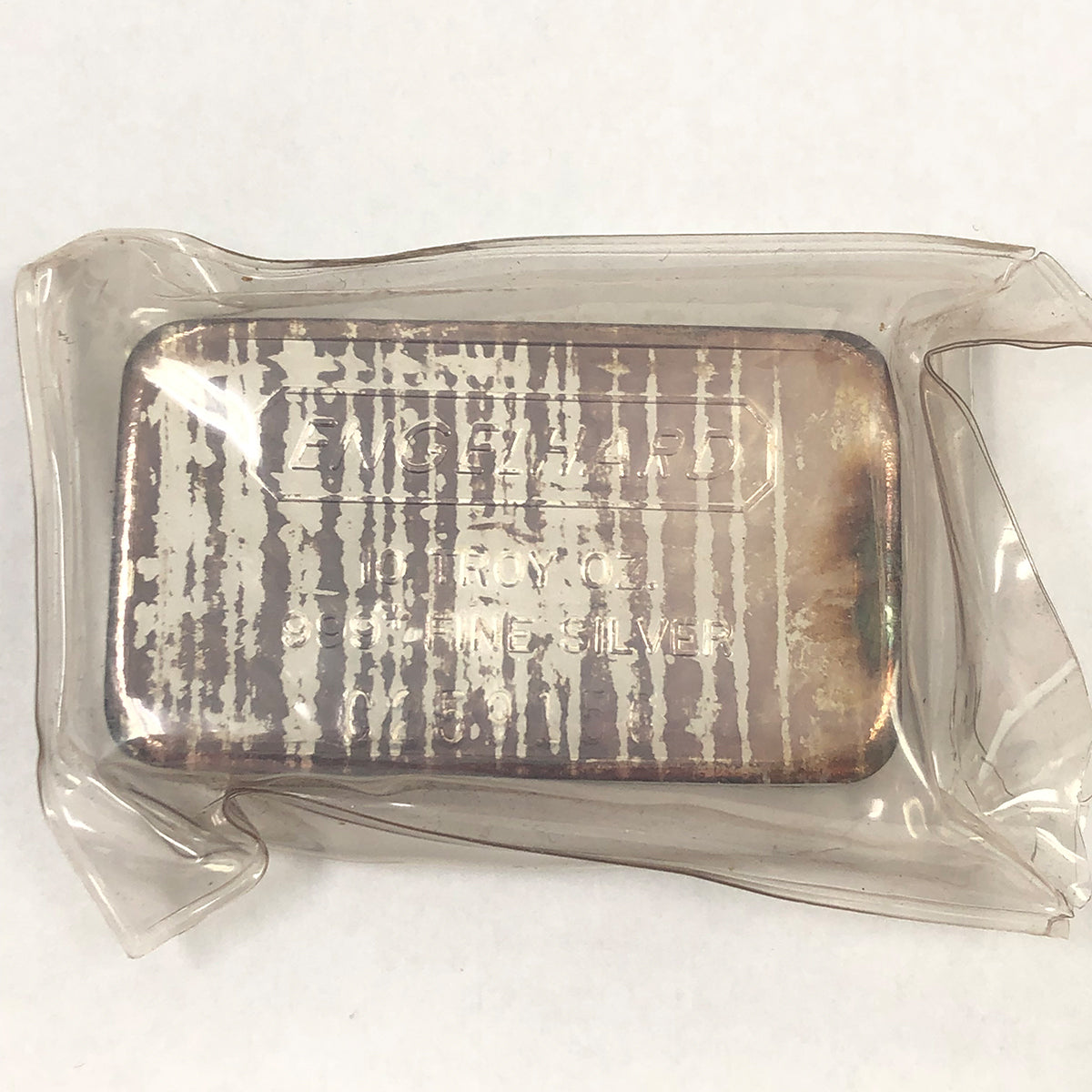 Vintage Engelhard 10 oz Silver Bar