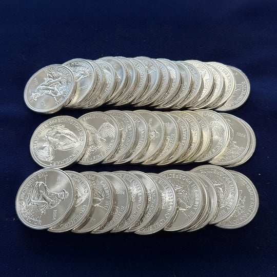 Engelhard 1 oz Silver Prospector Rounds (Random Year)