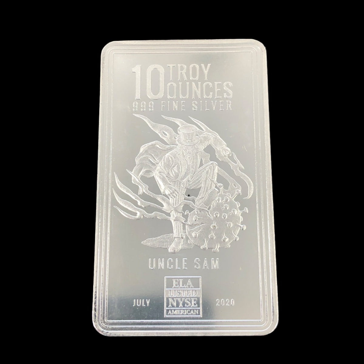 Envela Corp Covid 10 oz Silver Bar (Secondary)