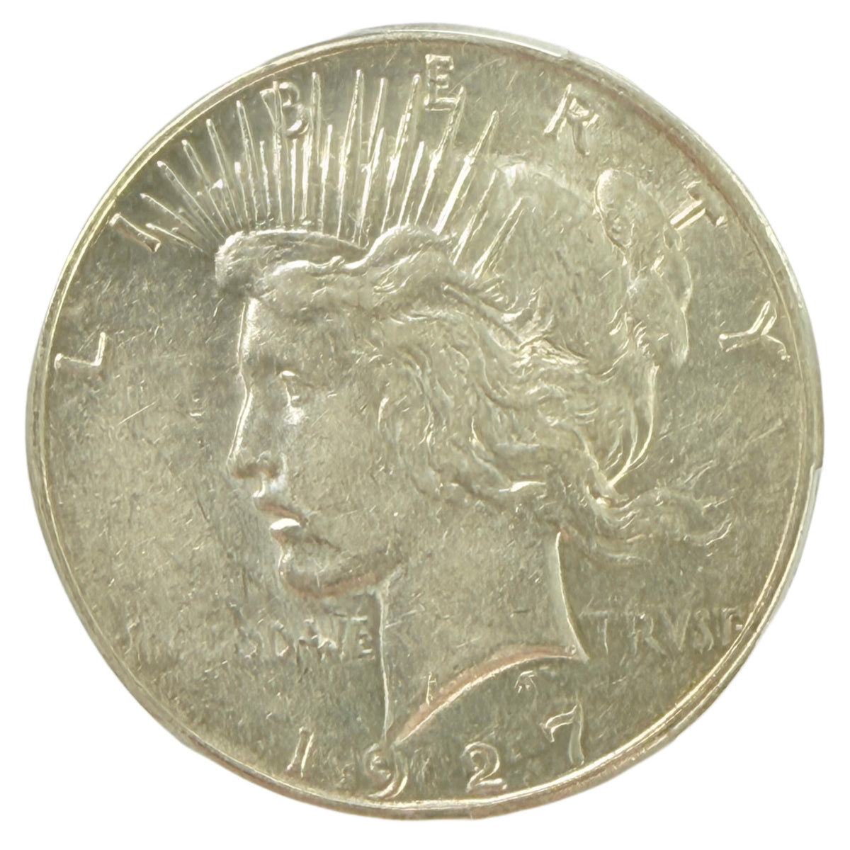 1927-S Peace Silver Dollar PCGS AU50