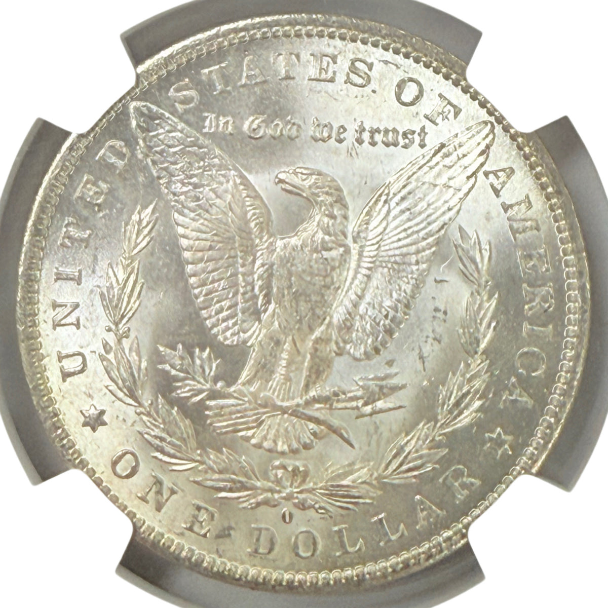 1884-O Morgan Silver Dollar NGC MS63