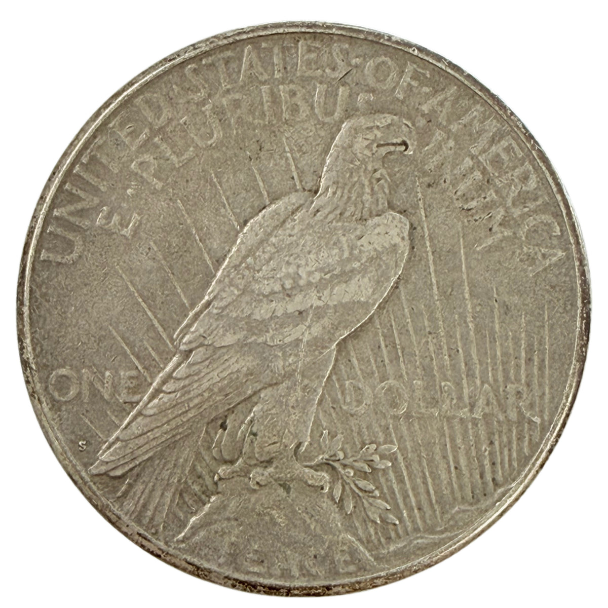 1924-S Peace Silver Dollar (XF)