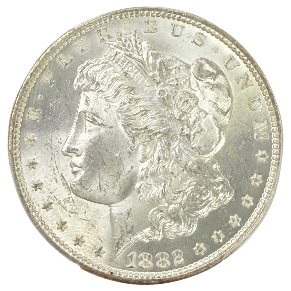 1882-CC Morgan Silver Dollar PCGS MS63