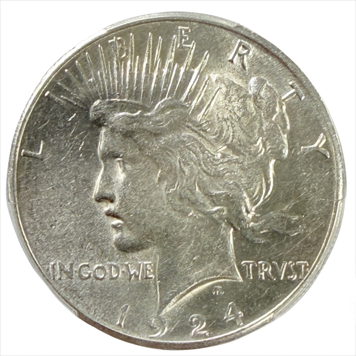 1924-S Peace Silver Dollar PCGS AU55