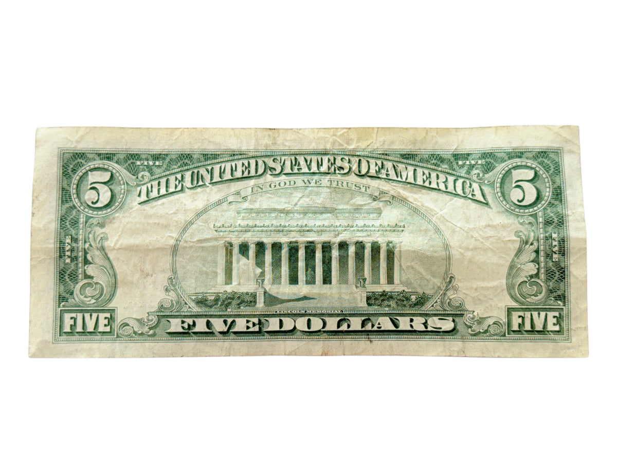 1963 $5 Legal Tender Note (F / VF)