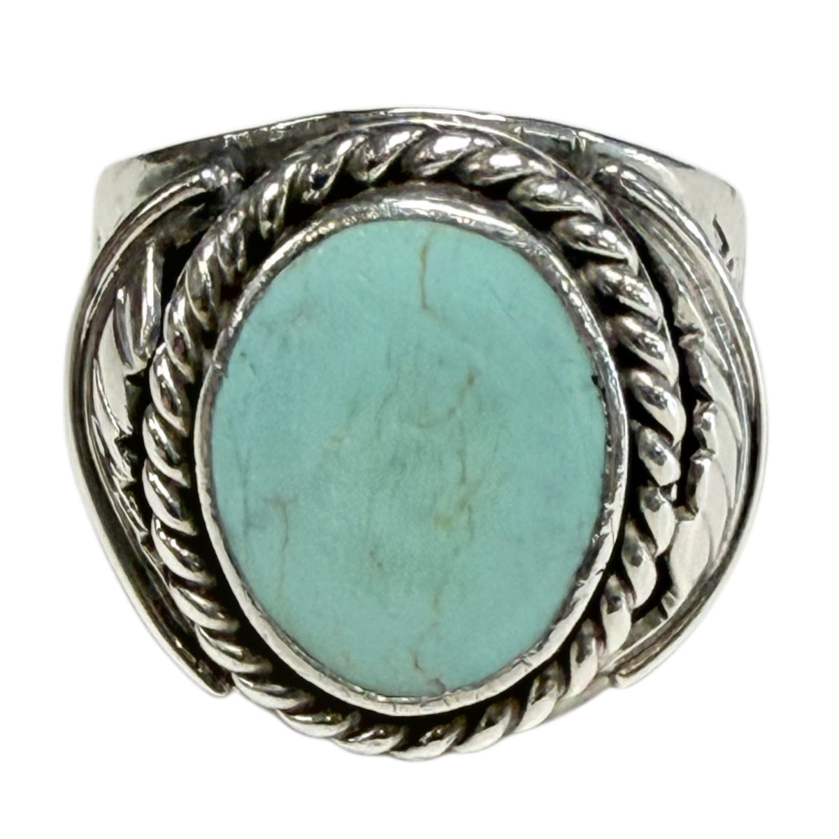 Native American Silver & Turquoise Ring
