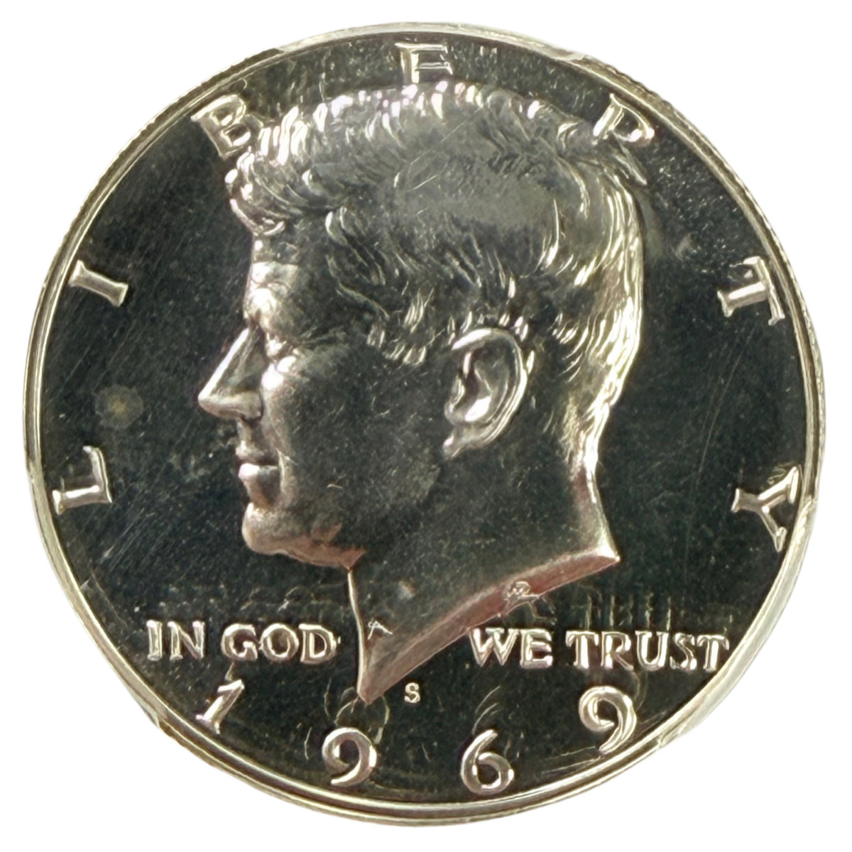 1969-S Kennedy Half Dollar PCGS PR68