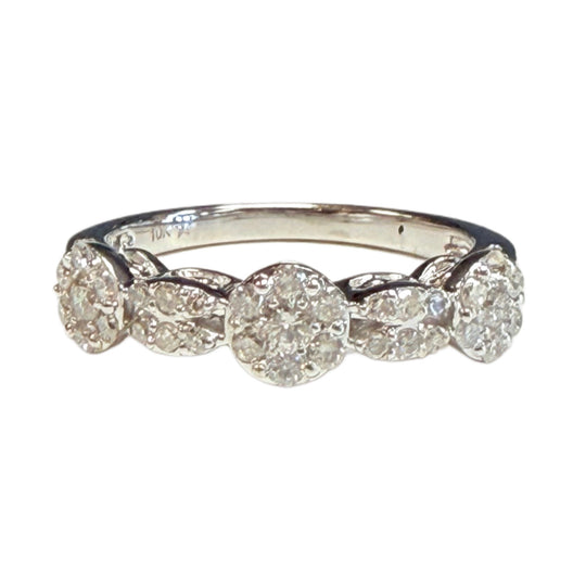 10k Diamond Stacking Ring