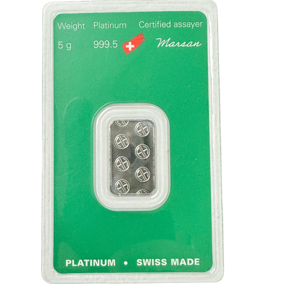 5g Platinum Bar (In Assay) (Secondary)