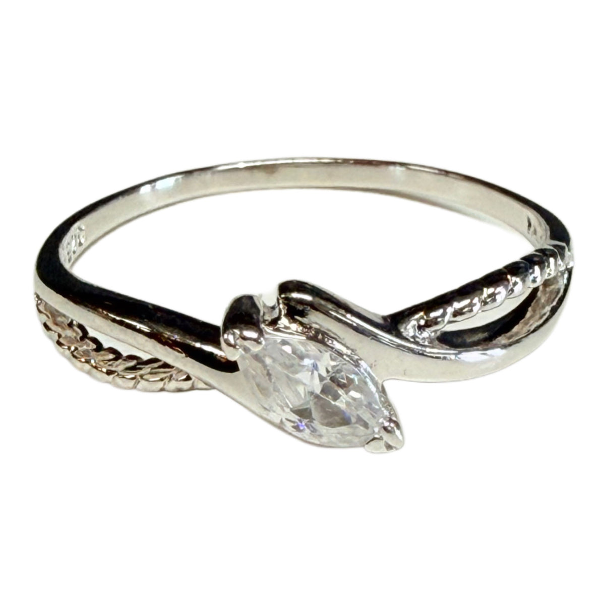 Silver & Cubic Zirconia Ring