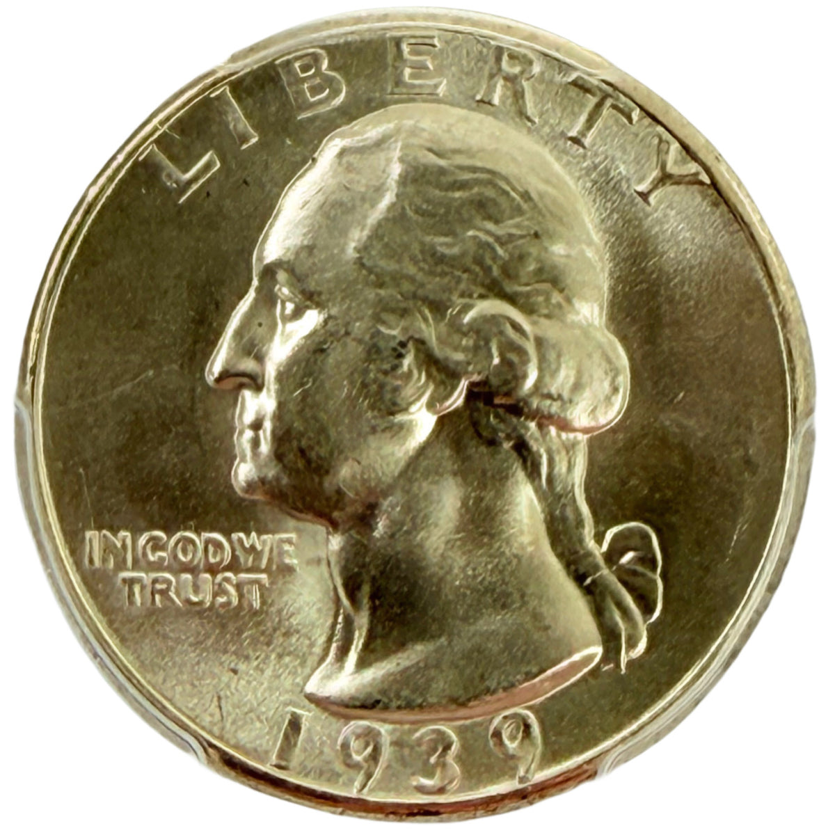 1939-D Washington Quarter PCGS MS64