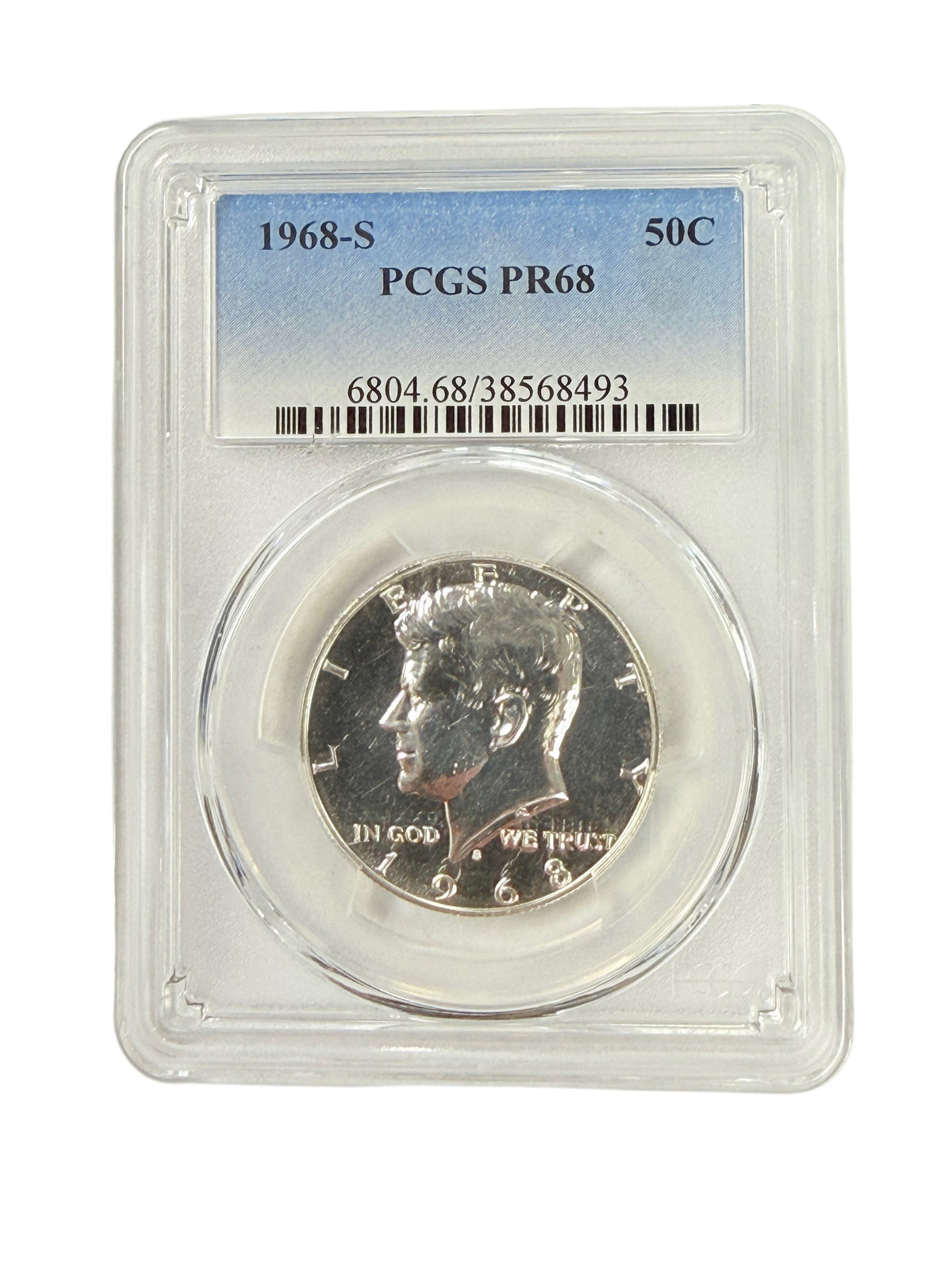 1968-S Kennedy Half Dollar NGC PR68