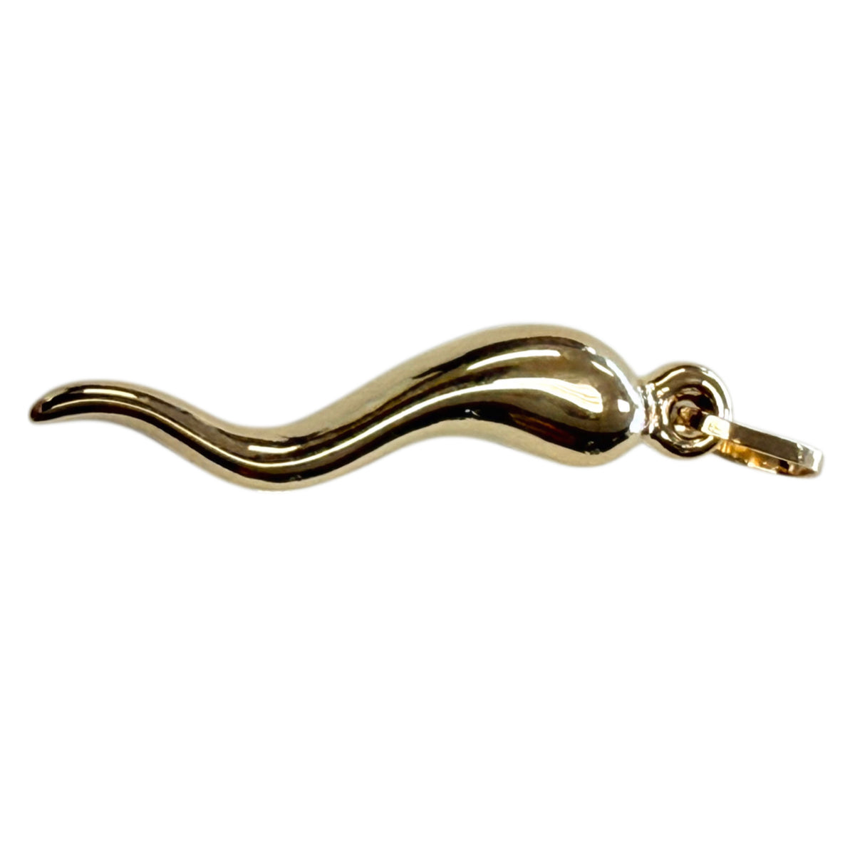 14k Yellow Gold Cornicello