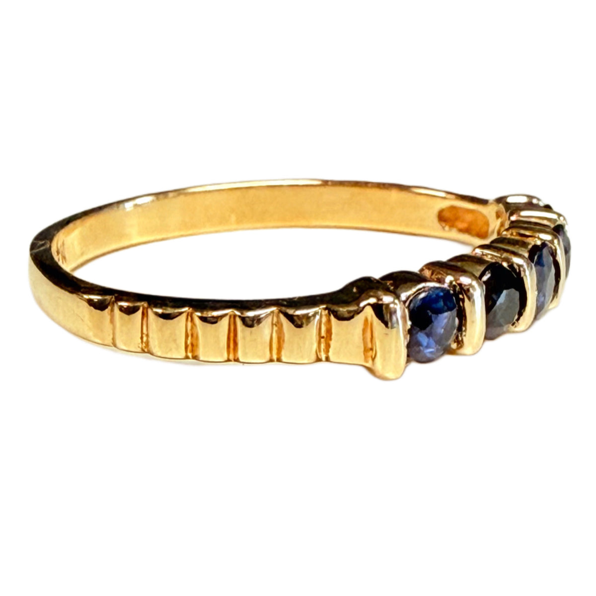 10k Gold & Sapphire Ring