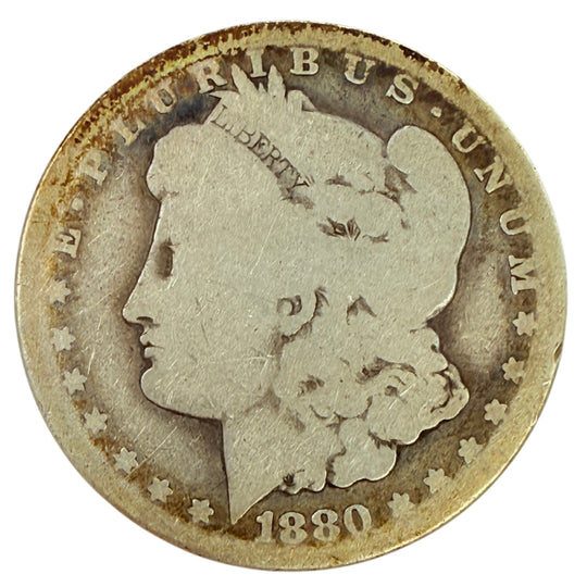1880-CC Morgan Silver Dollar (AG)