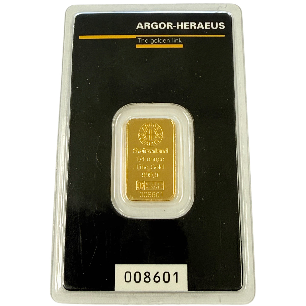 Generic 1/4 oz Gold Bar (Secondary)