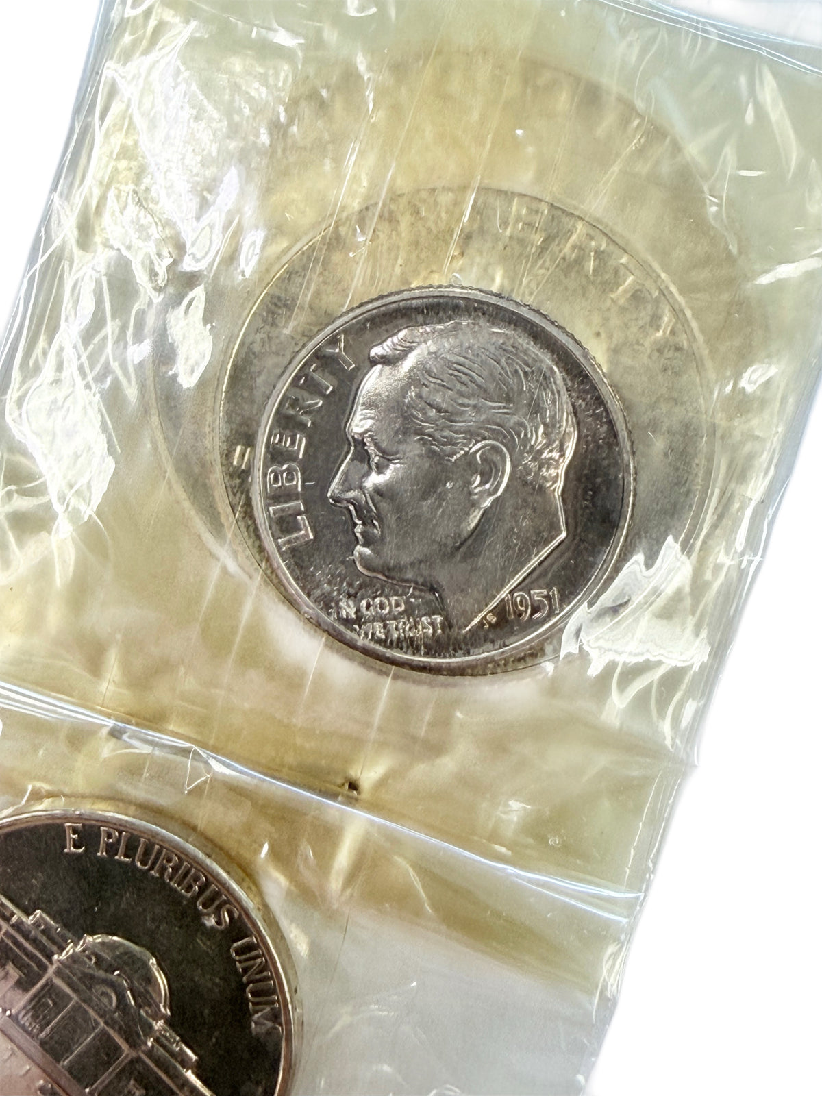 1951 United States Mint Proof Set in Original Box and Cellophane