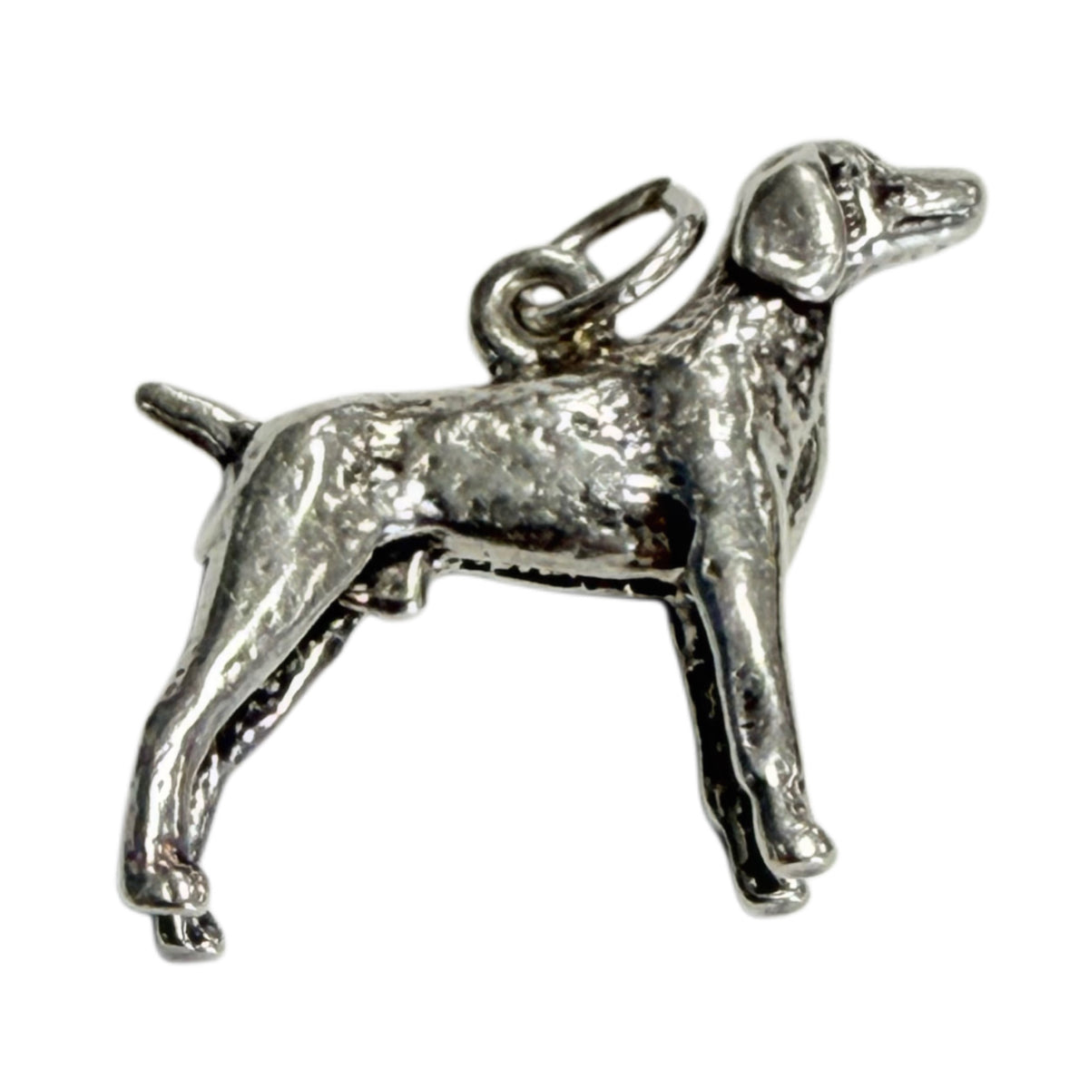 Silver Dog Pendant