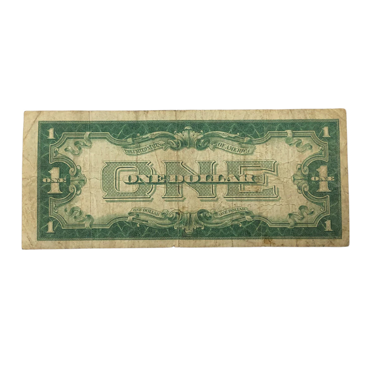 FR.1600 1928 $1 Silver Certificate Funnyback (F)