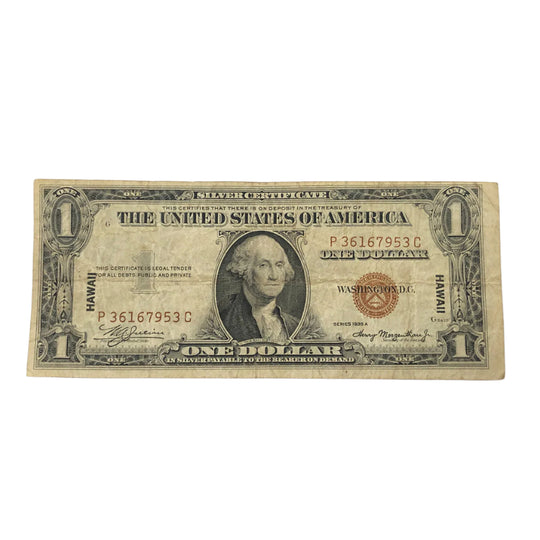 FR.2300 1935-A $1 WWII Emergency Issue Hawaii Note (VF)