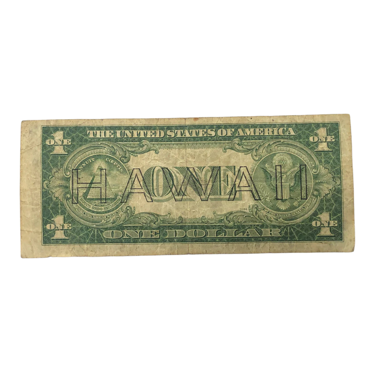 FR.2300 1935-A $1 WWII Emergency Issue Hawaii Note (F)