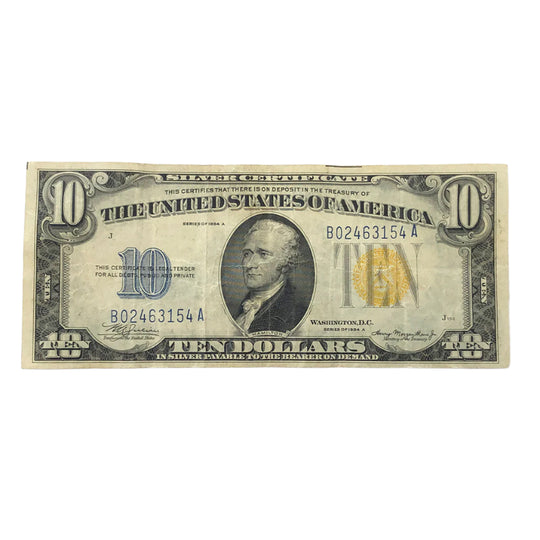 Fr. 2303 1934-A $10 North African Note (VF)
