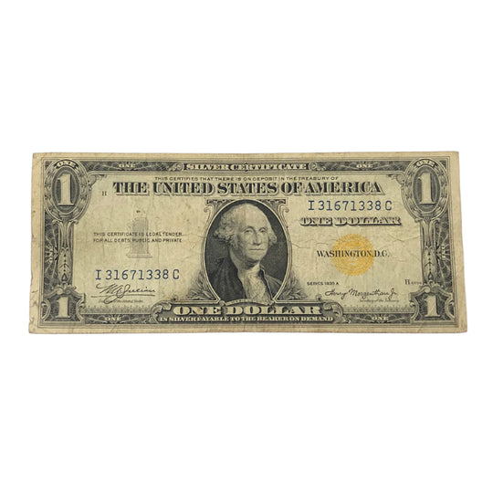 FR.2306 1935-A $1 WWII Emergency Issue North Africa Note (F Details)