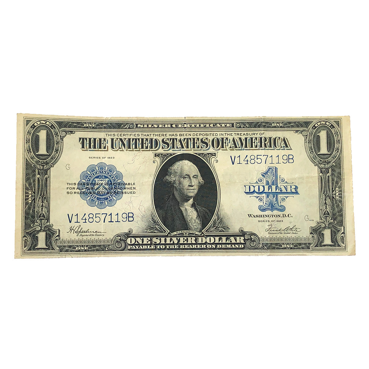FR.237 1923 $1 Silver Certificate (Choice VF)