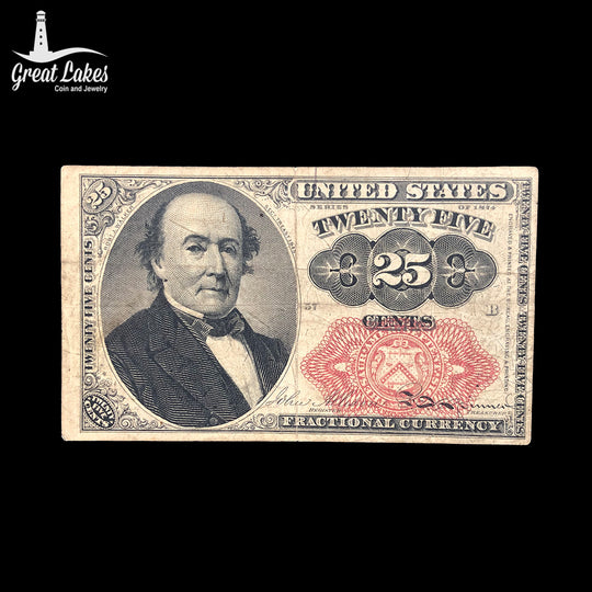 Fr. 1309 25 Cents Fractional Currency 5th Issue Series of 1874 (VF)