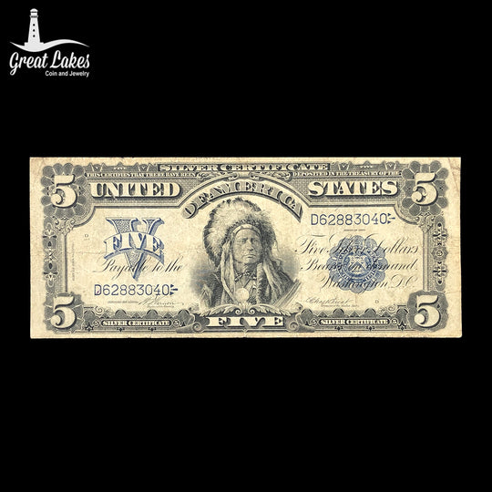 Fr.273 1899 $5 Silver Certificate “Chief” F