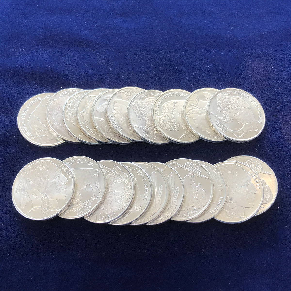 Golden State Mint 1/2 oz Silver Buffalo Rounds (Secondary)
