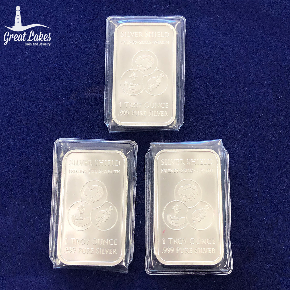 Golden State Mint No Lie 1 oz Silver Bars (Secondary Market)