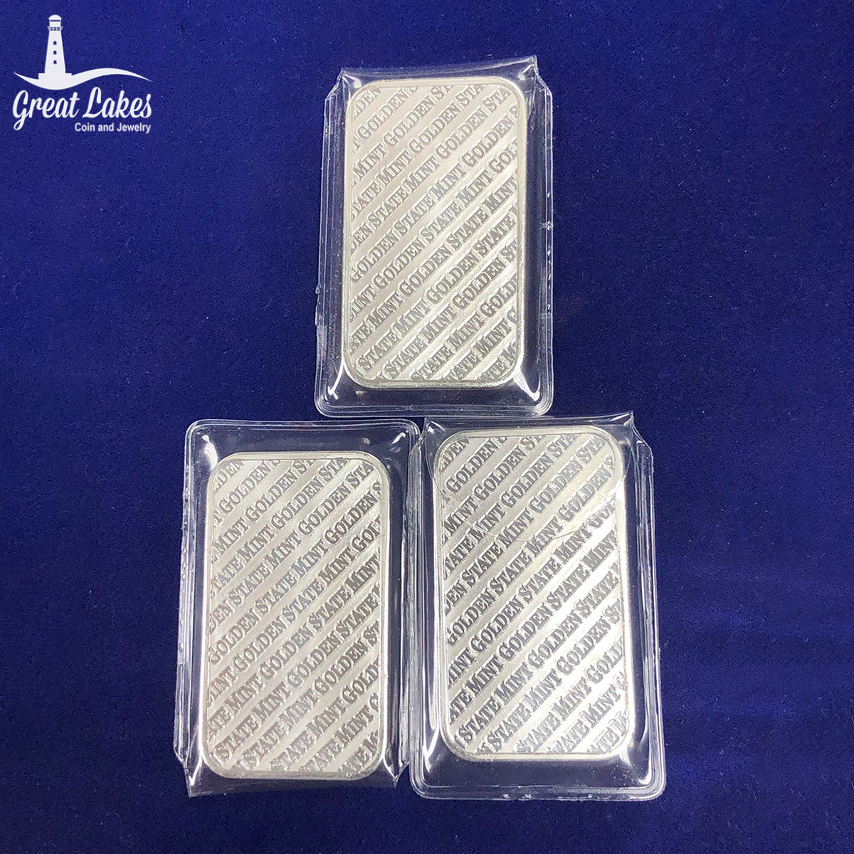 Golden State Mint 1 oz Silver Bar (Secondary Market)