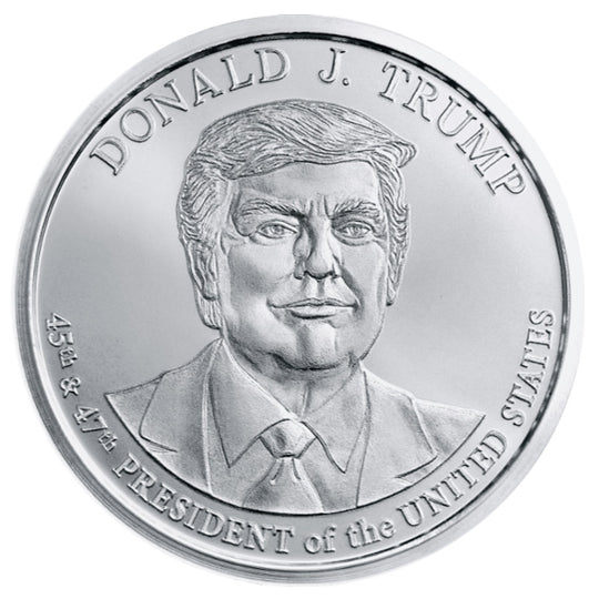 Donald Trump 1 oz Silver Round (BU)
