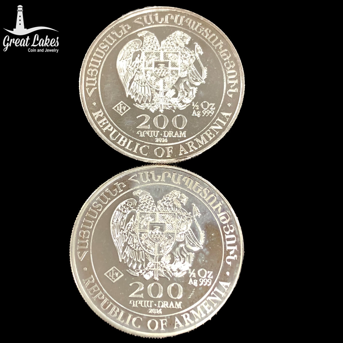 Geiger Noah's Ark 1/2 oz Silver Coin (Secondary Market)