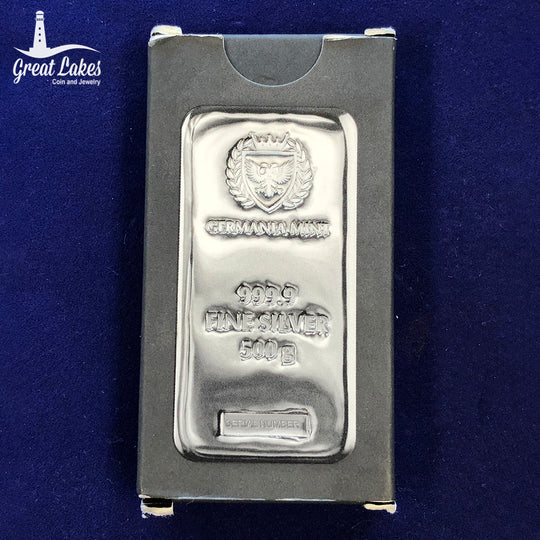 Germania Mint 500 g Silver Bar (Secondary Market)