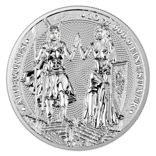 Germania Mint 2023 Allegories Galia & Germania 10 oz Silver (BU)