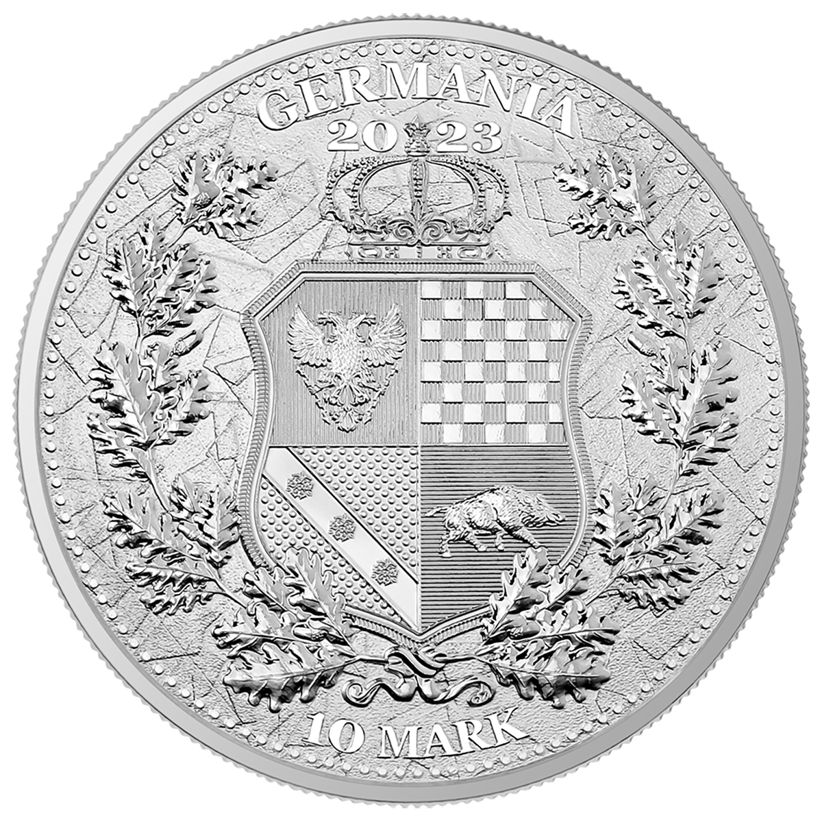Germania Mint 2023 Allegories Galia &amp; Germania 2 oz Silver (BU)