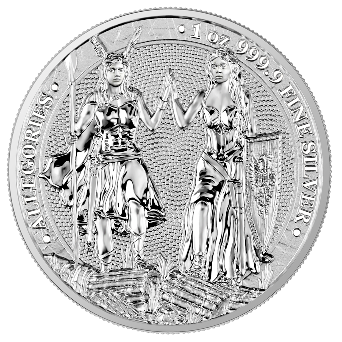 Germania Mint 2023 Allegories Galia & Germania 1 oz Silver (BU)