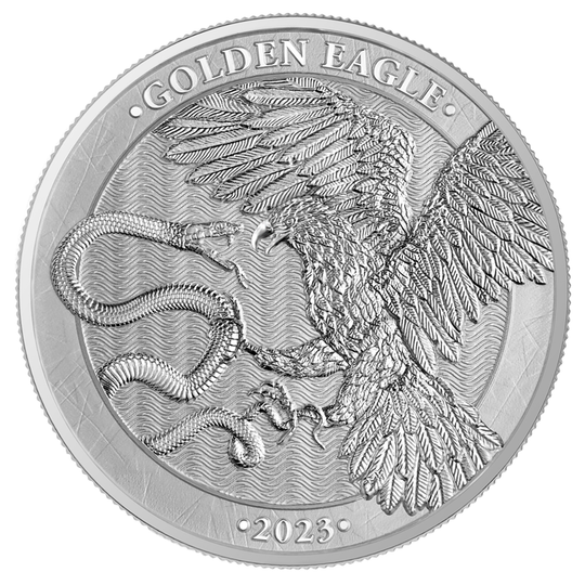 2023 Germania Mint Malta Golden Eagle 1 oz Silver Coin (BU)