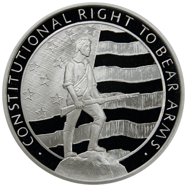 Second Amendment 1 oz Silver Round (BU)