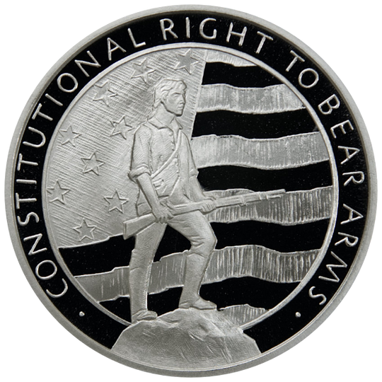 Second Amendment 1 oz Silver Round (BU)