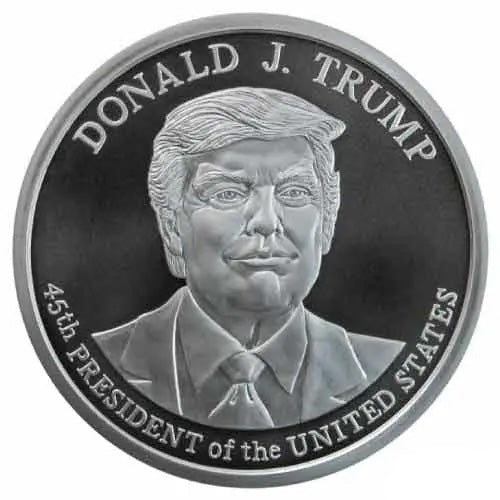 Donald Trump 5 oz Silver Round (BU)