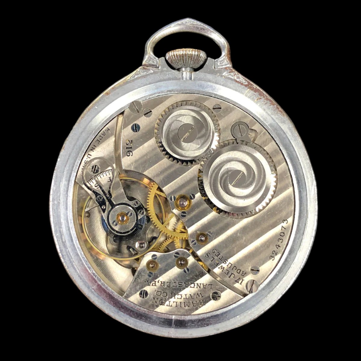 Hamilton 912 Open Face Pocket Watch