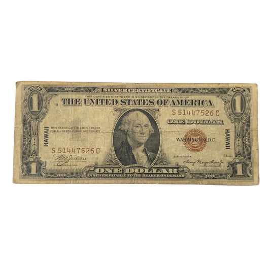 FR. 2300 1935-A $1 Hawaii Note (VG)
