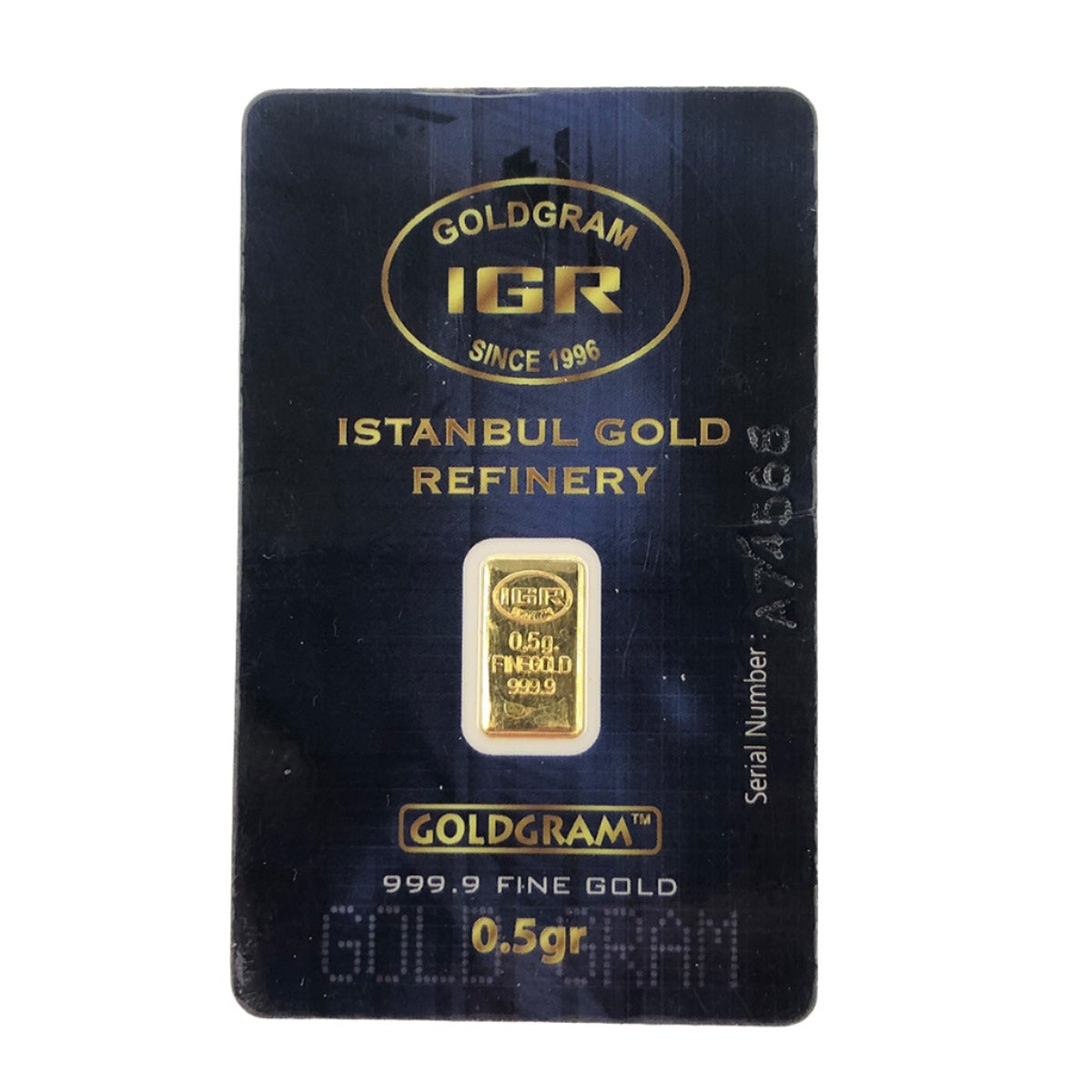 IGR 1/2 Gram Gold Bar (Secondary Market)