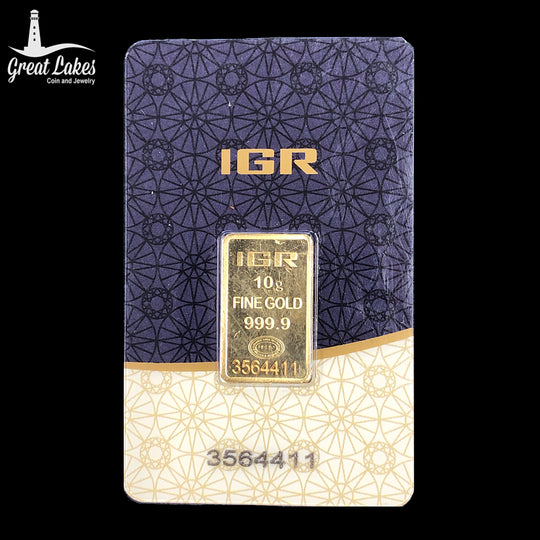 IGR 10 g Gold Bar (In Assay) (Secondary Market)
