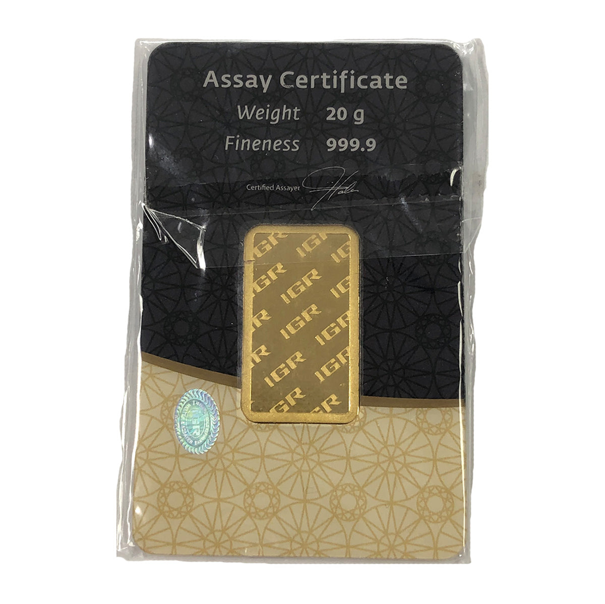 IGR 20 g Gold Bar (Secondary)