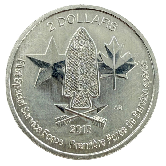 2015 Canadian 1/2 oz Silver First Special Service Coin (Secondary)