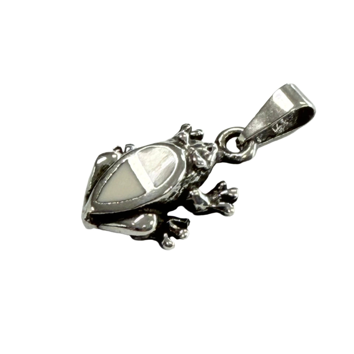 Silver Frog Pendant